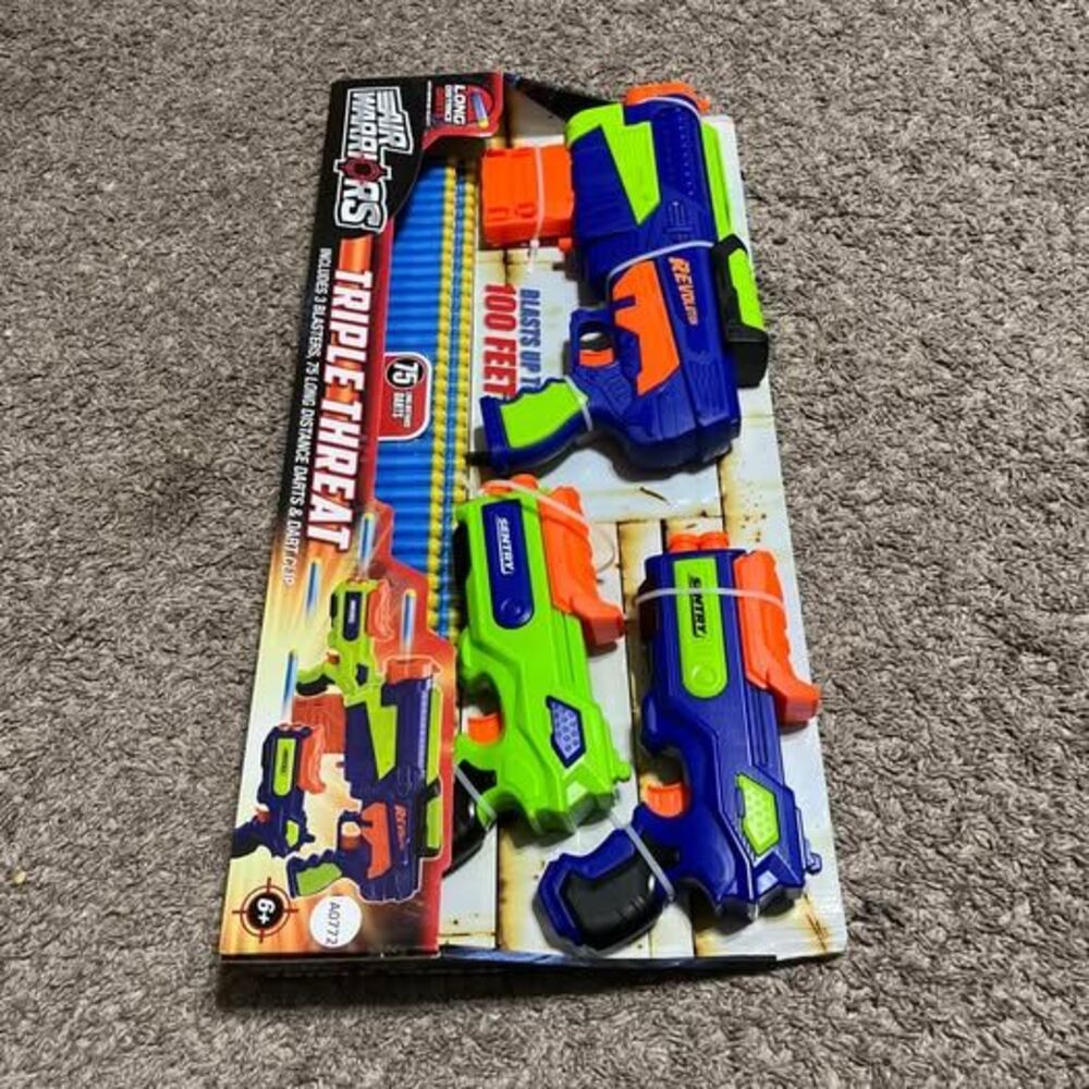Air Warriors Triple Threat Dart Blaster Set